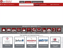 Tablet Screenshot of enlisto.com